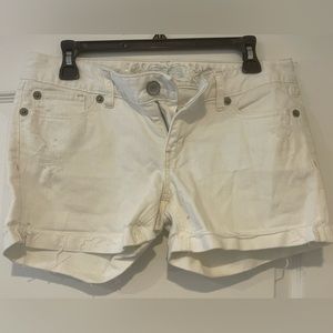 Express  White Shorts